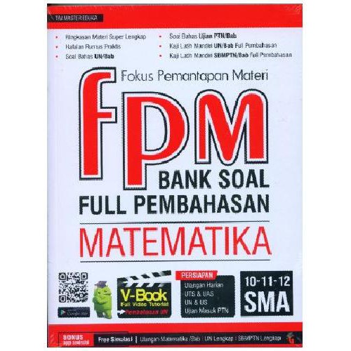 Fpm Fokus Pemantapan Materi Bank Soal Full Pembahasan Matematika