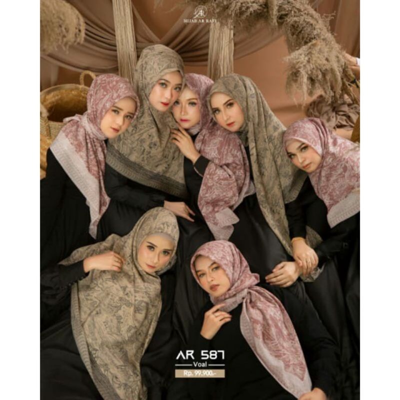 AR587//ARRAFI HIJAB//SEGIEMPAT ARRAFI//SEGIIEMPAT VOAL//TERBARU//TERLARIS//COD