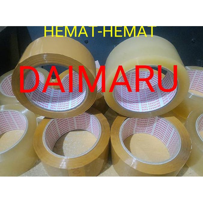 

HOT SALE|BEST SALLER lakban bening/coklat Daimaru - Cokelat Muda