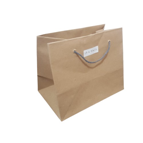 

Paper Bag Coklat Ukuran 17x15x12 / Tas Kertas Coklat Polos Ukuran 17x15x12