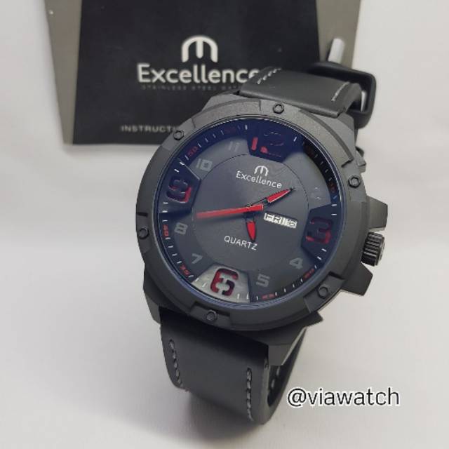 Jam tangan Pria EXCELLENCE 8311 - RED