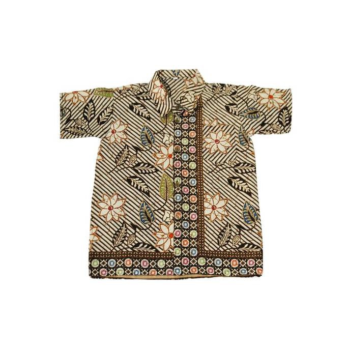 Kemeja Batik Anak Size M/Hem Batik Anak/Atasan Anak/Baju Anak Laki2