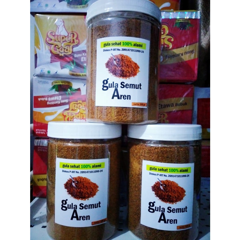

GULA AREN SEMUT ORGANIK SUPER 500 GRM / GULA SEMUT AREN / GULA AREN BUBUK / 1KG GULA AREN BUBUK ORGANIK