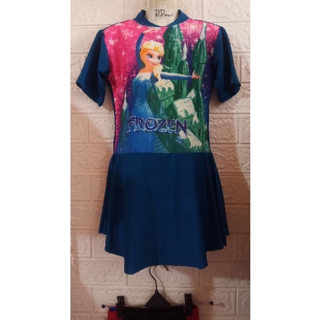 baju renang rok frozen anak perempuan