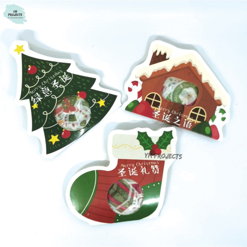 

[YM Projects] Gambar Tempel Christmas Natal / Stiker Tempel Christmas Natal