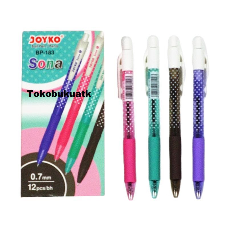 

Pulpen Joyko Sona BP-183, 0.7 mm