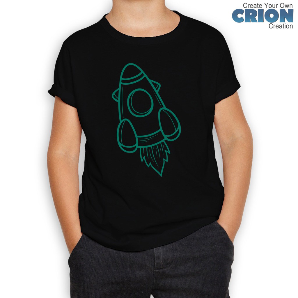 Kaos Astronot Anak - Rocket Anak - By Crion