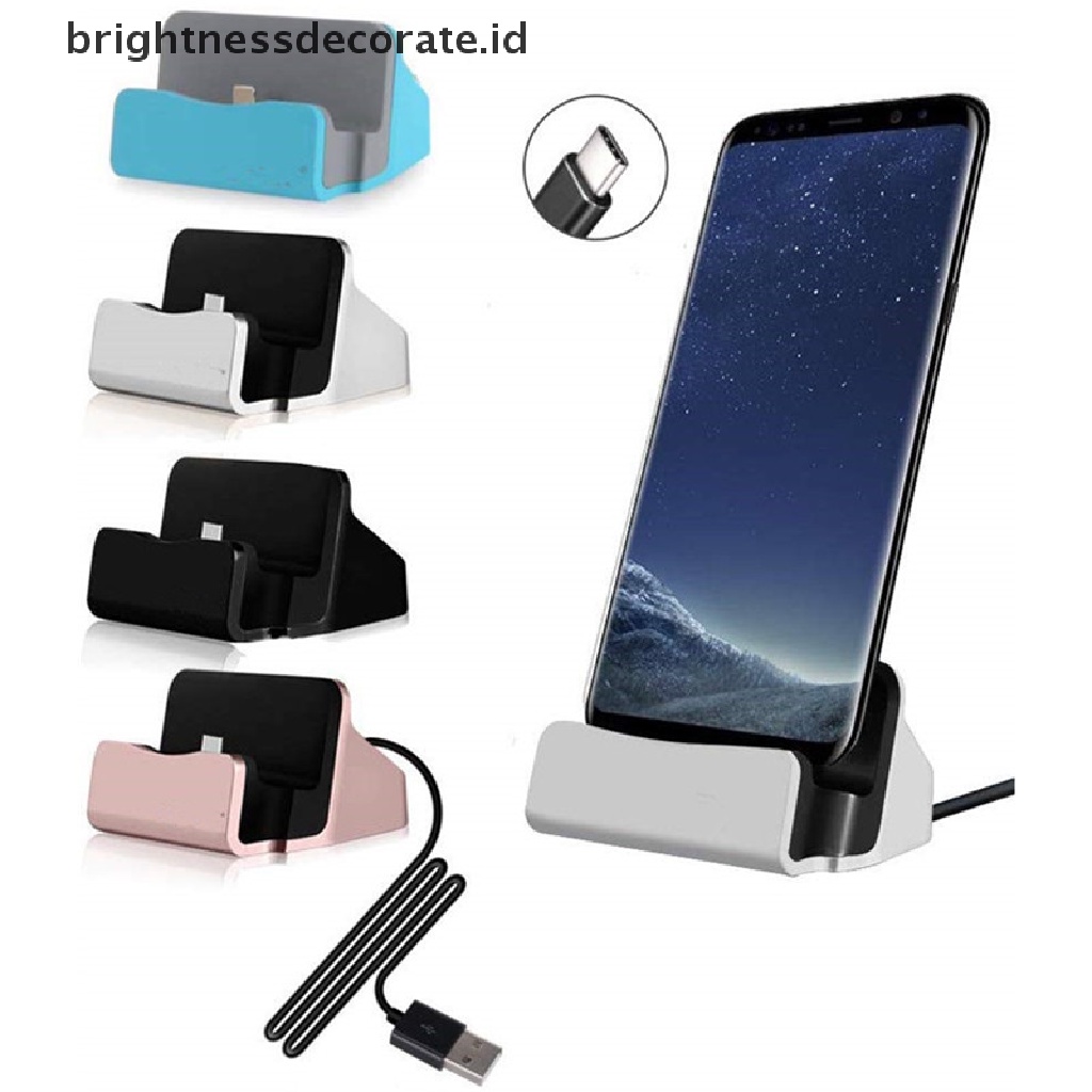 (Birth) Charging Dock Tipe-C Untuk Smartphone (Id)