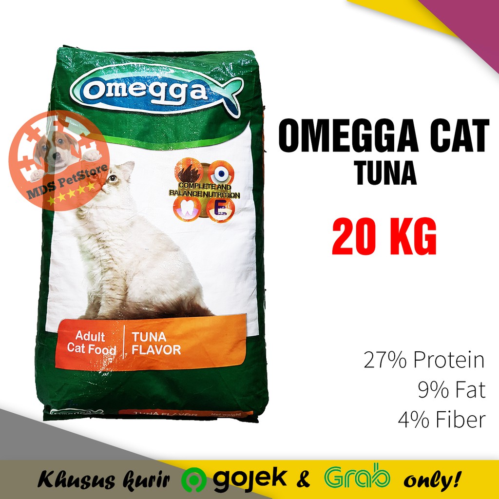 Omegga Cat Food 20 Kg | makanan kucing omega 20kg