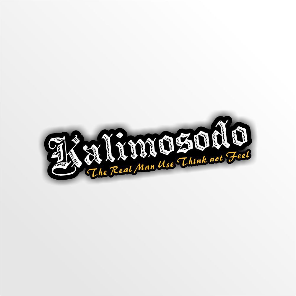 

Sticker Vinyl Julukan HR Kalimosodo Bismania by BSJ Laminasi DOFF dan Cutting