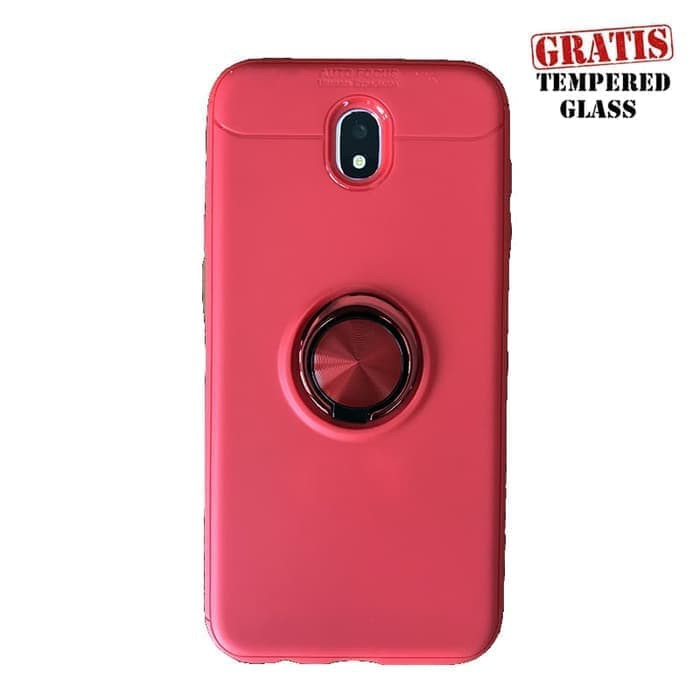 Casing Case Hp Samsung J7 PRO Fingerprint iRing Invisible TPU Soft Case