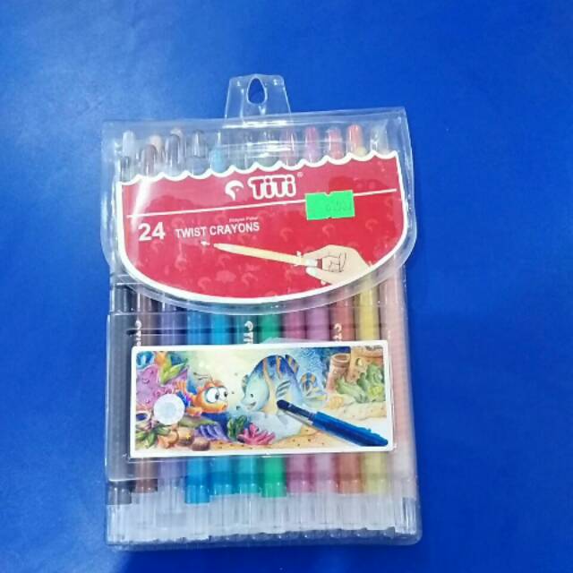 

Crayon putar TiTi 24 warna
