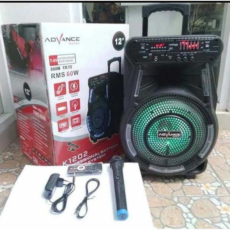 Speaker Aktive/Amfli meting Advance K 1202 12inch