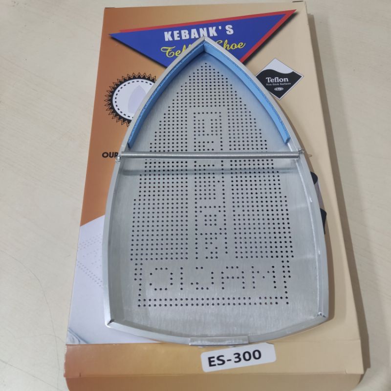 Sepatu Teflon ES-300 Setrika Uap Listrik Silver Star - Magic Ironing Shoe