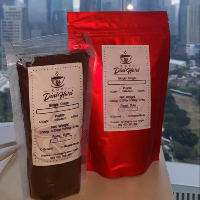 

Bubuk kopi Robusta, Arabika asli Temanggung
