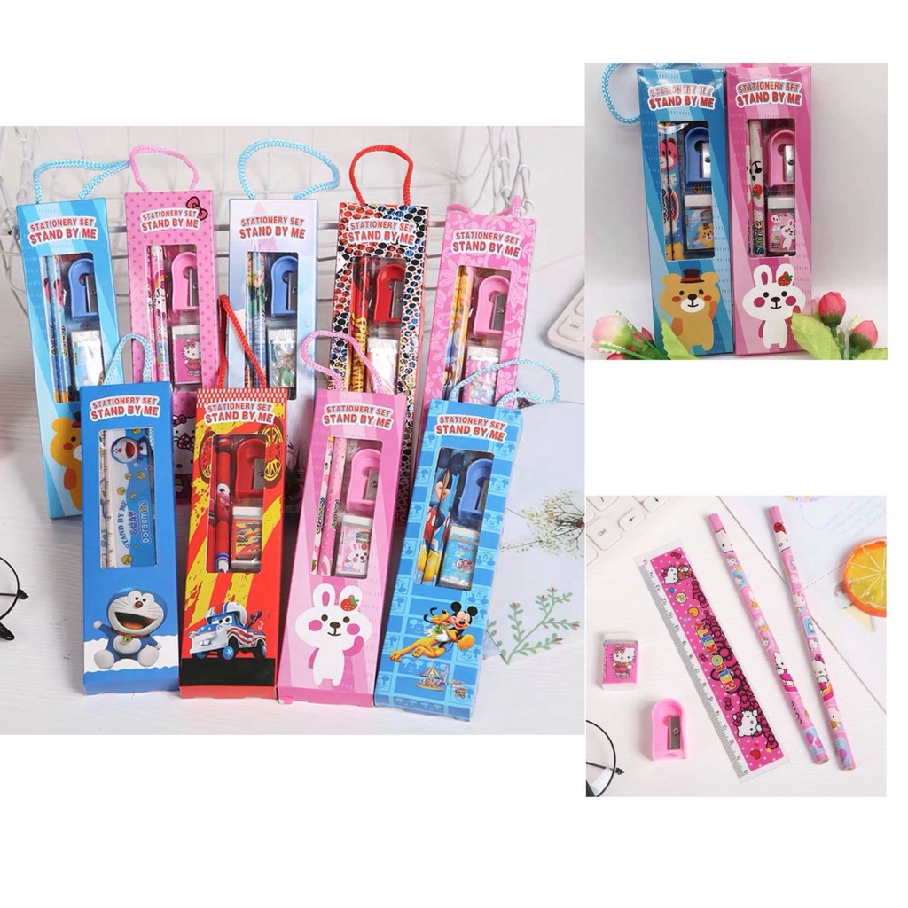 

Pensil Alat Tulis 645 Alat Tulis Set 5 in 1