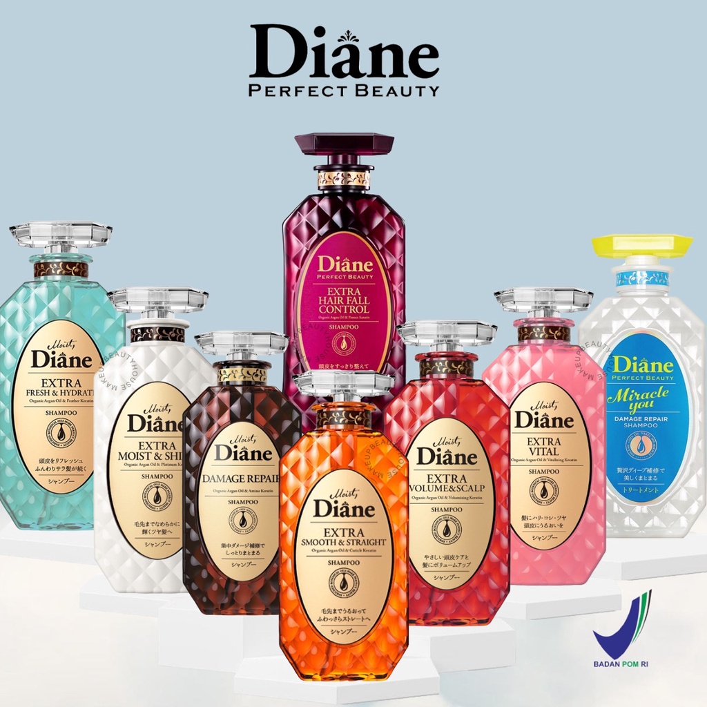 Jual MOIST DIANE Shampoo / Conditioner Treatment Miracle You Perfect ...