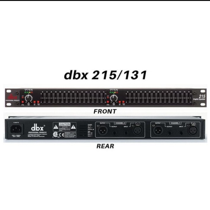 Equalizer DBX 215/131