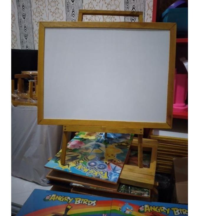 

Promo - Papan tulis Anak / Whiteboard udh free spidol dan penghapus