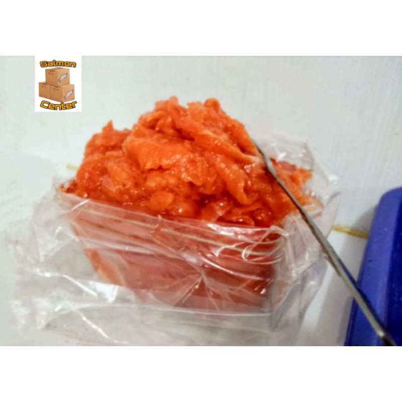 Salmon Minced / Salmon Giling 500 Gram