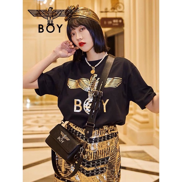 BOY100 KAOS BOY LONDON PRIA WANITA ASIA EROPA WINGS