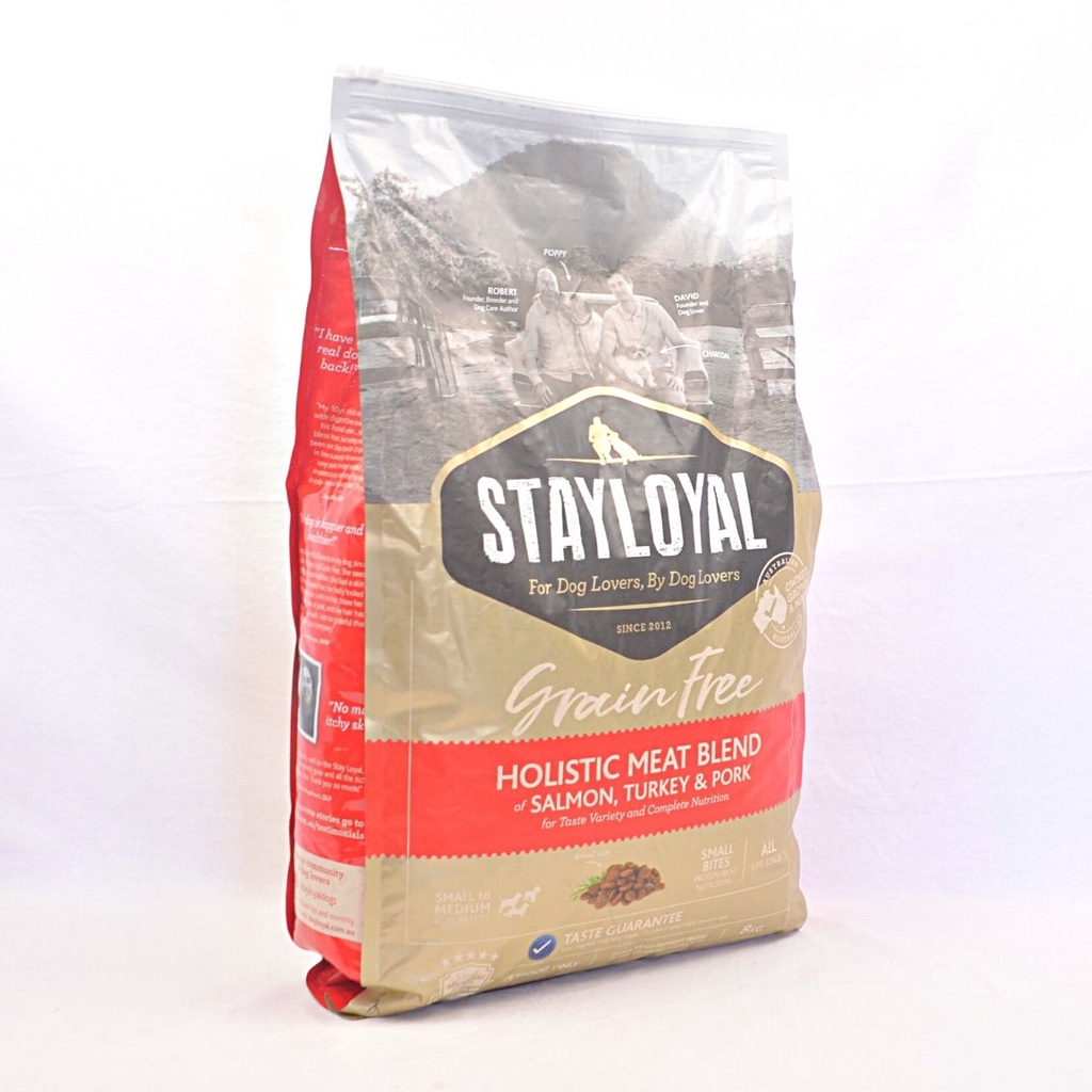 STAYLOYAL Makanan Anjing Holistic Meat Blend Salmon 8kg