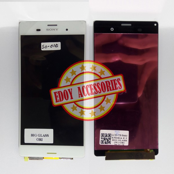 LCD TOUCHSCREEN SONY XPERIA Z3 BIG DOCOMO SO-01G SO01G LCD LAYAR SENTUH ORIGINAL