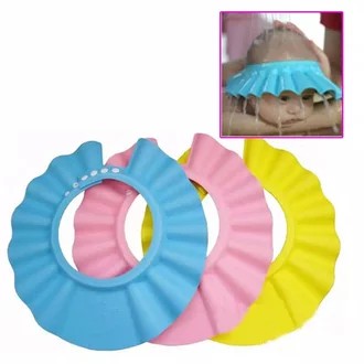 BABY SHOWER CAP / TOPI KERAMAS ANAK BAYI MANDI ( TANPA TUTUP KUPING) TOPI KERAMAS LUCU