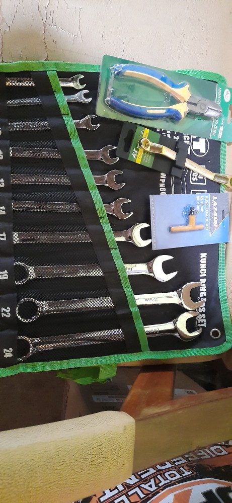 Kunci Ring 10 X 11 Gold Plated