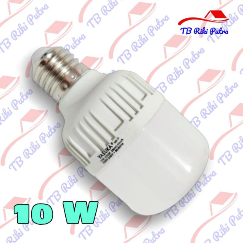 Lampu LED Yasuka 10 watt / Bohlam tabung / Neon murah
