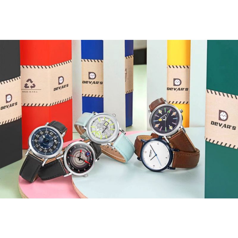 Jam Tangan Wanita Devar's Watch Devar Devars Leather watch Special Design