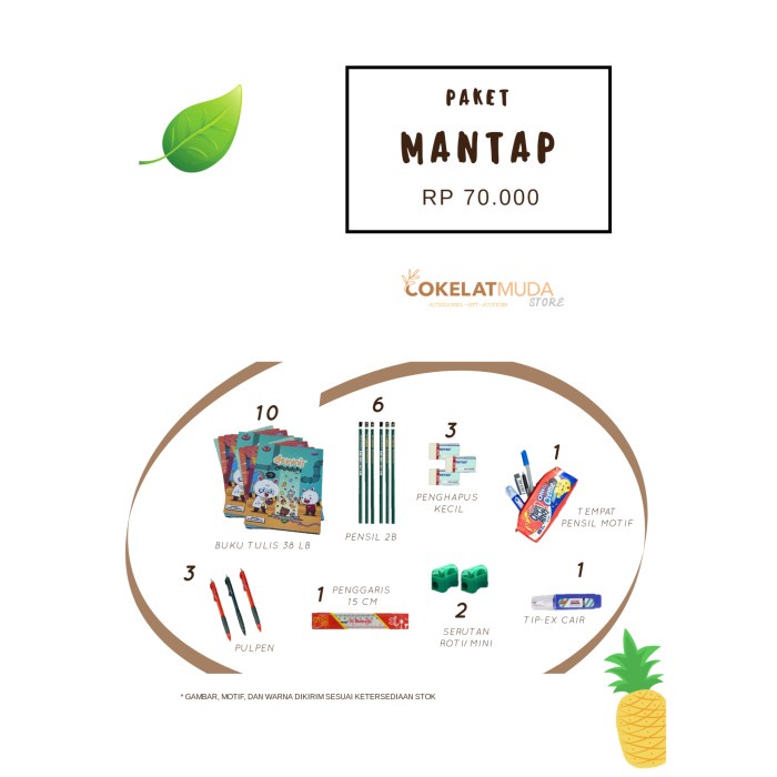 

Diskon Paket Atk - Mantap (Set) Terlaris