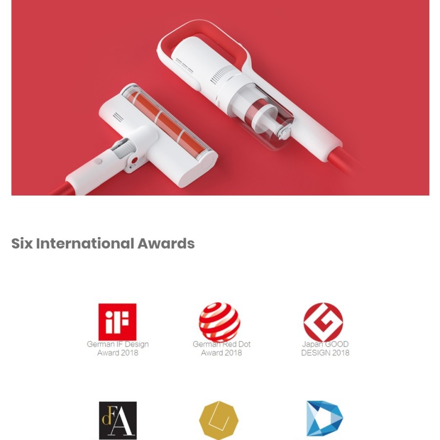 Xiaomi Roidmi S1 special Cordless Stick Vacuum Cleaner GARANSI RESMI