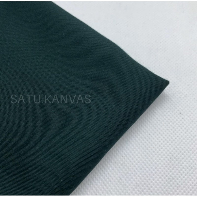 Kain RAYON katun uniqlo rayon polos kualitas bagus-Hijau botol