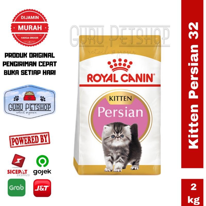 Royal Canin Kitten Persian 32 2kg Freshpack / Kitten Persian 2kg / Makanan Anak Kucing Persia