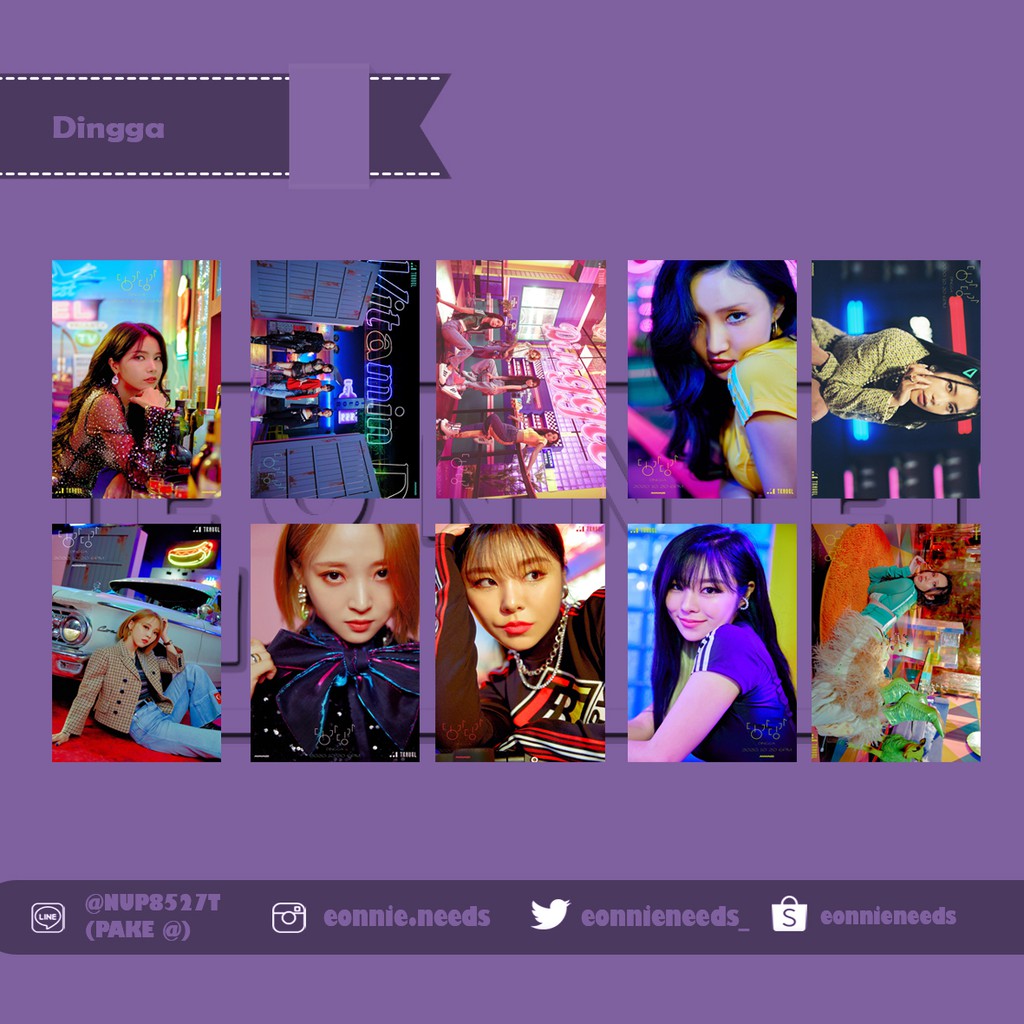 [UNOFFICIAL PHOTOCARD] MAMAMOO 'DINGGA'