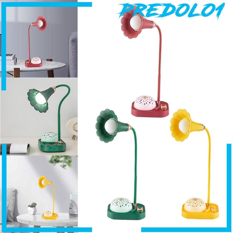 (Predolo1) Lampu Meja Led Kecerahan Adjustable Untuk Kamar Tidur