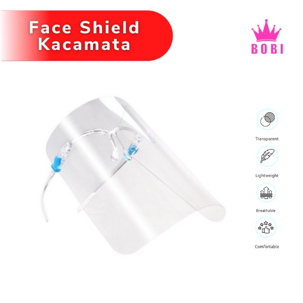 HOT PROMO!!! Face Shield Kacamata - APD Medis Face Shield Safety  - Face Shield Nagita