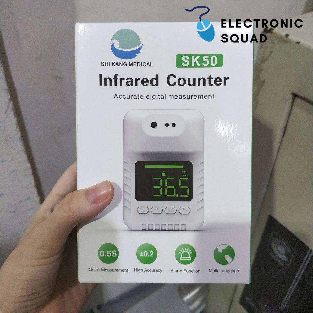 Termometer dinding SK50 Infrared Counter Thermometer + Tripod