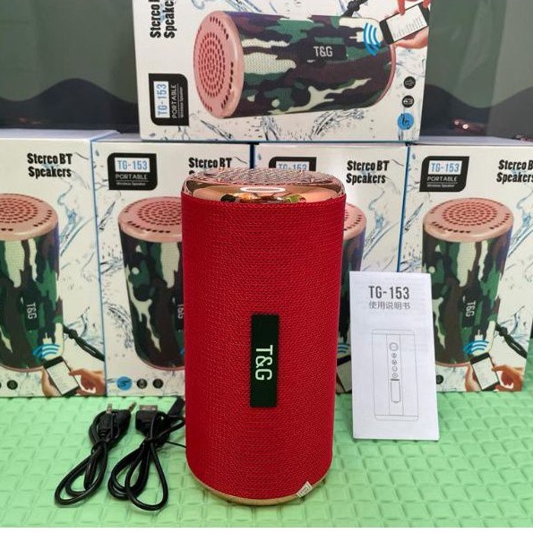 speaker bluetooth TG 153 portabel speaker by T&amp;G suara di jamin ngebass