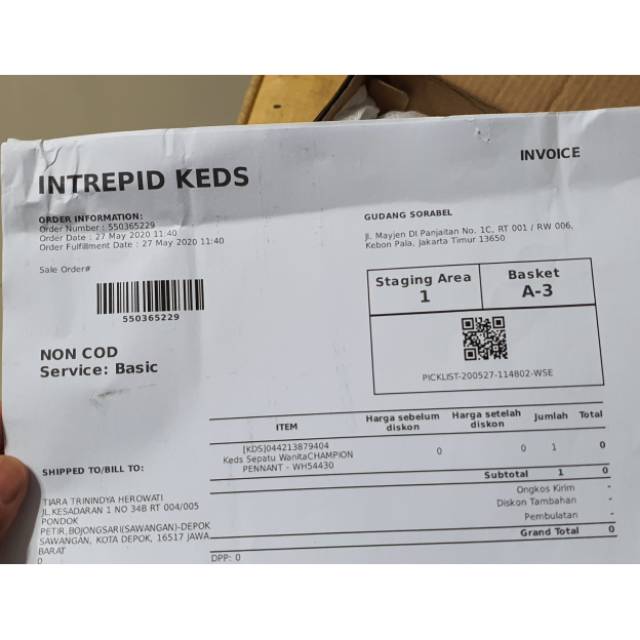 SEPATU KEDS ORIGINAL