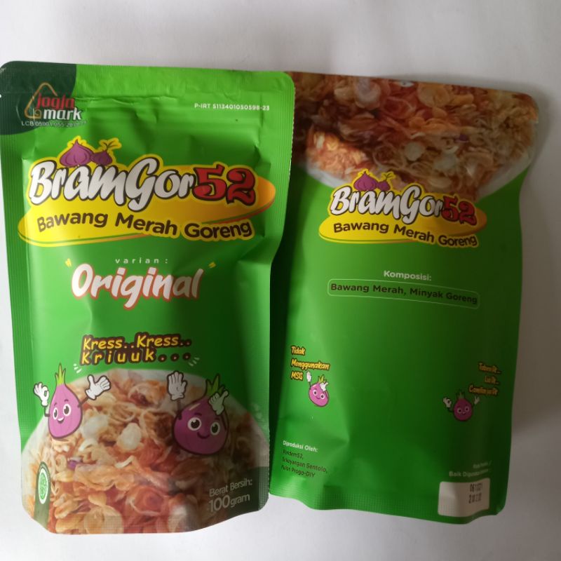 

Bramgor52 Bawang Merah Goreng Original 100gram