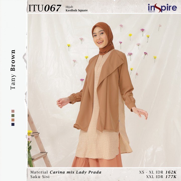 Tunik ITU 067 / Fashion Muslim Tunik Terbaru 2022