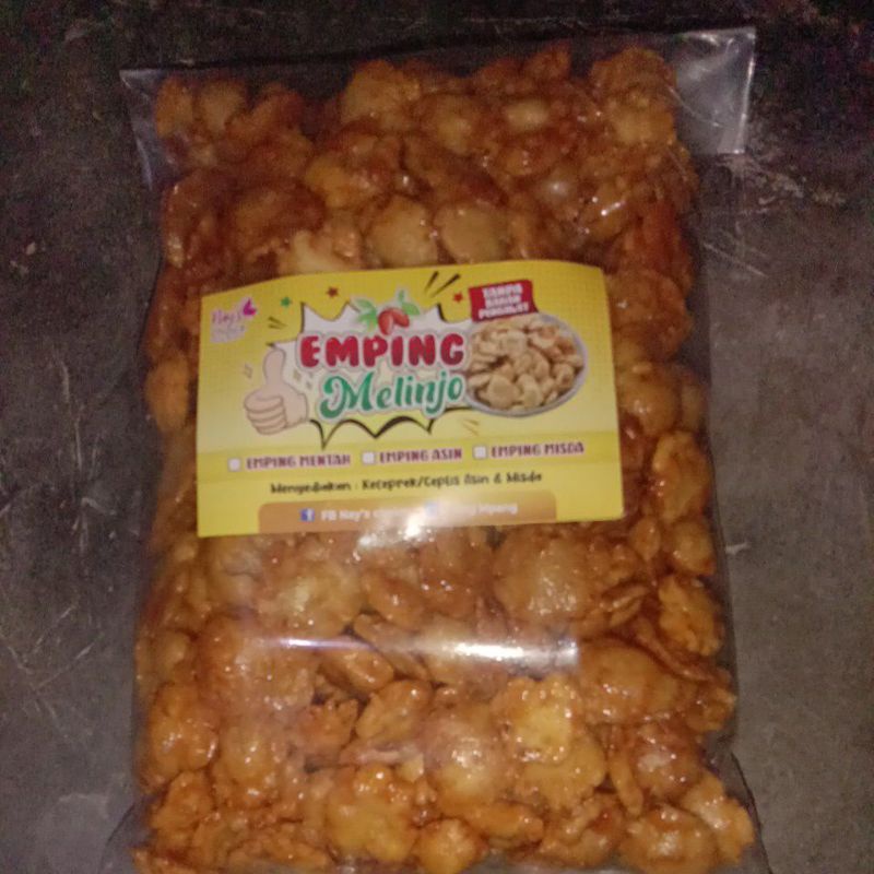 

ceplis Emping Keceprek Melinjo 500 Gram