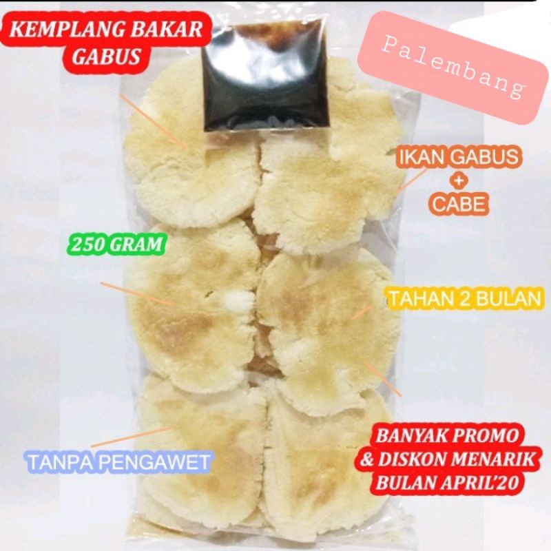 

Kemplang Bakar Gabus Khas Palembang Free Kardus