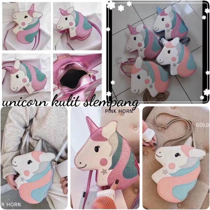 Tas Slempang Anak Unicorn