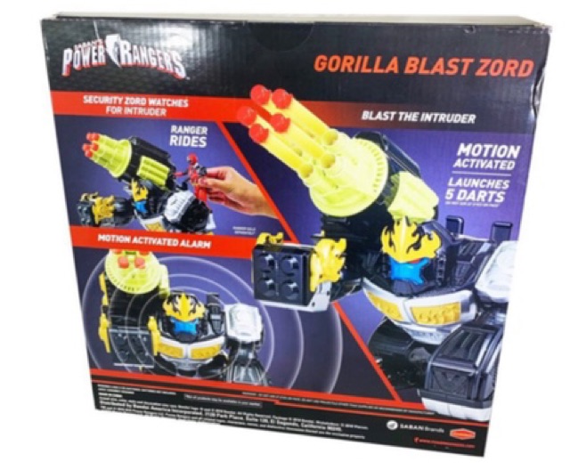 power rangers gorilla blast zord