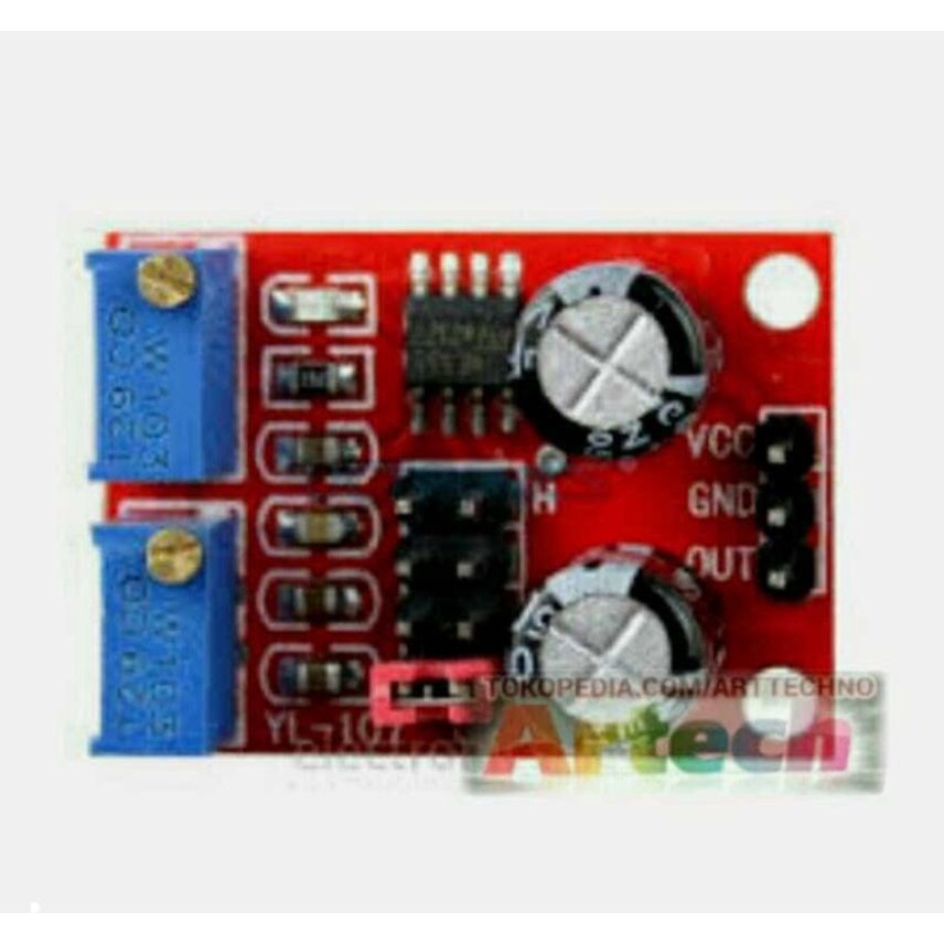 NE555 PULSE FREQUENCY DUTY CYCLE SQUARE WAVE GENERATOR ne555