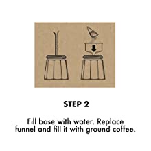 Moka Pot Coffee Maker - Moka Pot Espresso 1 cup, 3 cup, 6 cup, 9 cup-6
