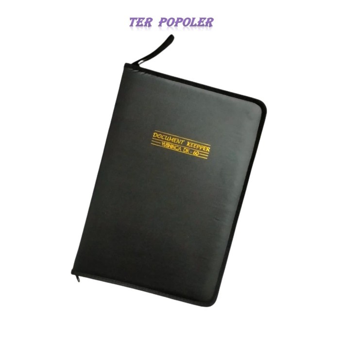 

Wow *News* Map Dokumen Ijasah Clear Holder Sleting 60 Lbr Pvc Hitam Trendi